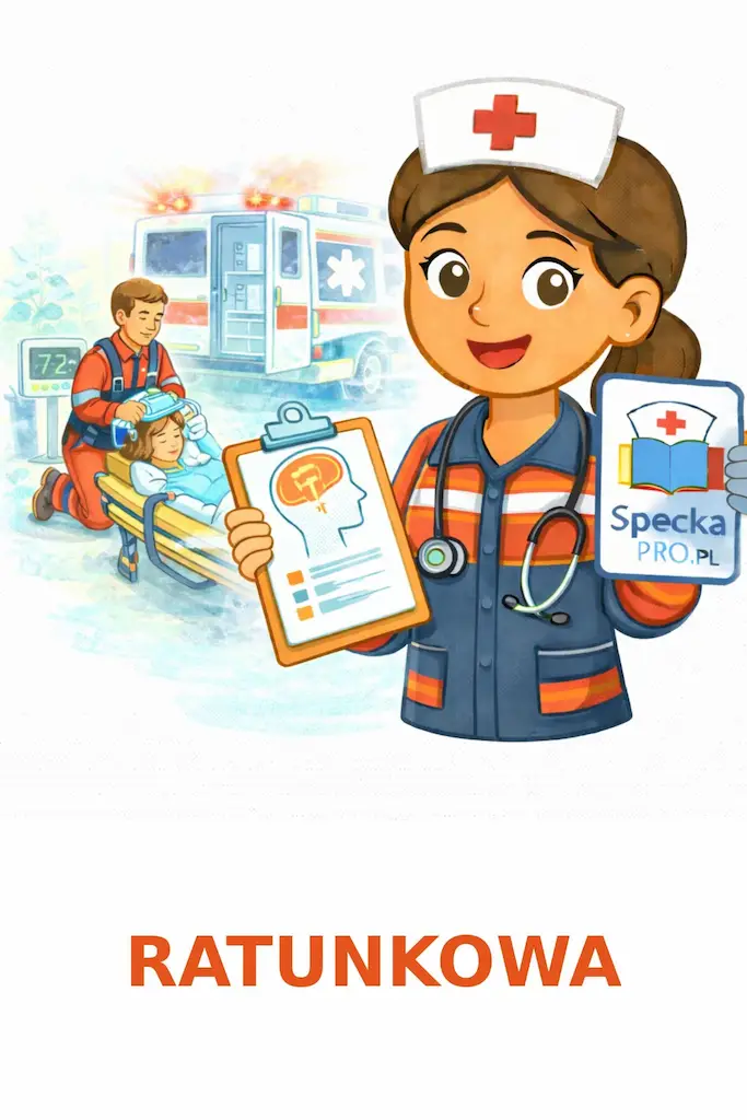 Testy do specjalizacji pielęgniarstwa ratunkowego — egzamin SpeckaPRO