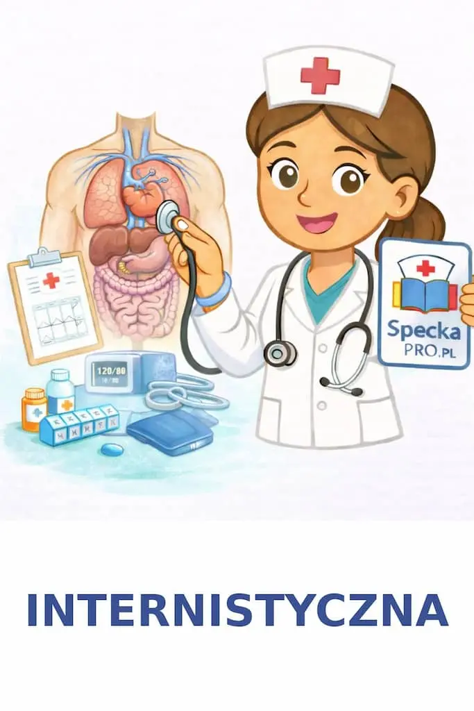 Testy do specjalizacji internistycznej pielęgniarskiej — egzamin SpeckaPRO