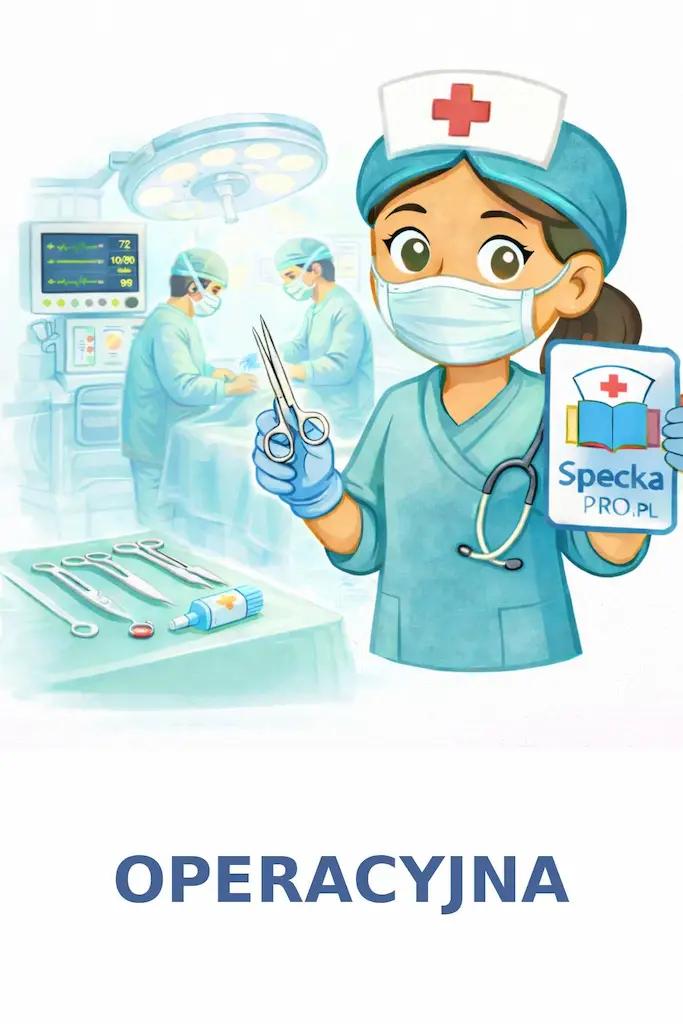 Testy do specjalizacji operacyjnej pielęgniarskiej — egzamin SpeckaPRO
