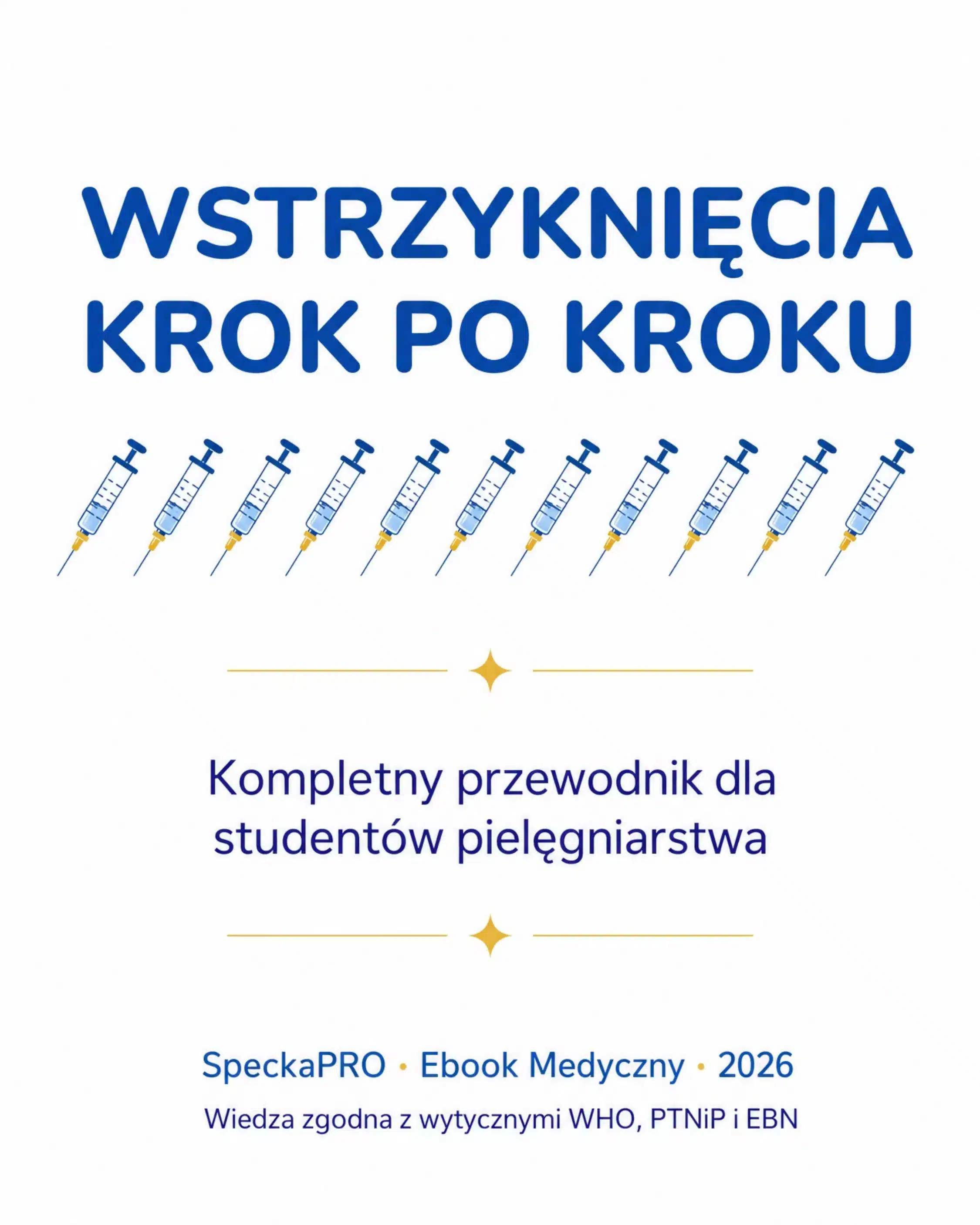 Ebook SpeckaPRO Wstrzyknięcia krok po kroku dla pielęgniarek